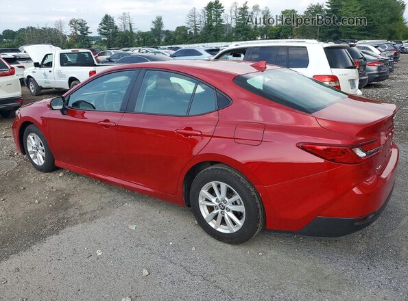 4T1DAACK8SU045776 2025 TOYOTA CAMRY Red Trasero izquierdo