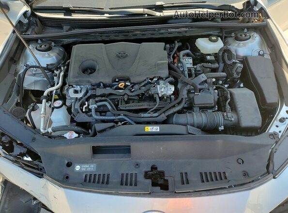 4T1DAACK8SU124803 2025 TOYOTA CAMRY Серебряный Вид задней части салона