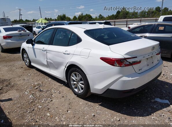 4T1DAACK8SU134957 2025 TOYOTA CAMRY White Trasero izquierdo