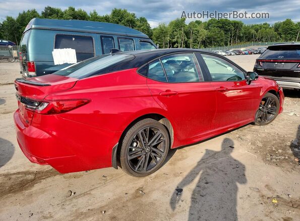 4T1DAACK8SU149880 2025 TOYOTA CAMRY Red Հետևի աջ