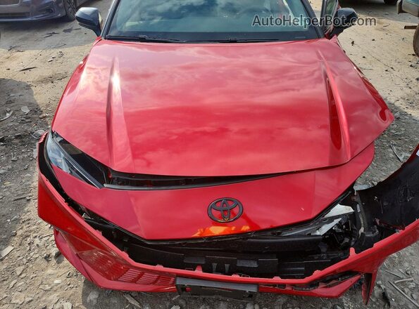 4T1DAACK8SU149880 2025 TOYOTA CAMRY Red Սալոնի հետևի տեսք