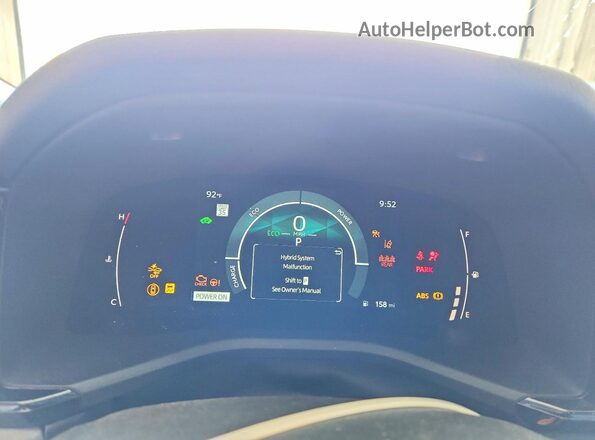 4T1DAACK8SU154853 2025 TOYOTA CAMRY Серебряный Вид щитка приборов