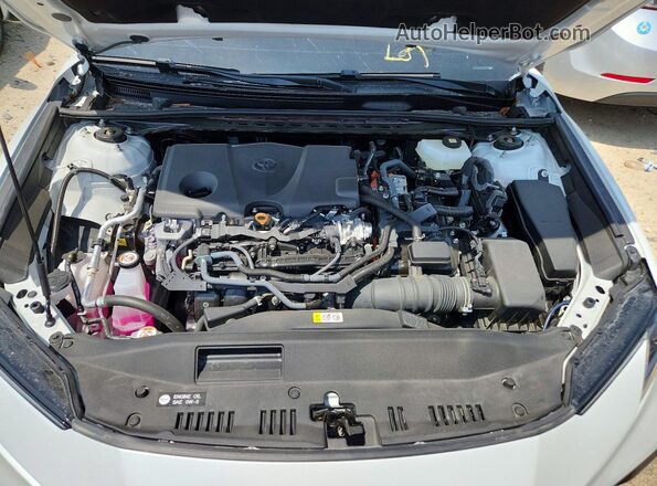 4T1DAACK8SU192860 2025 TOYOTA CAMRY White Սալոնի հետևի տեսք