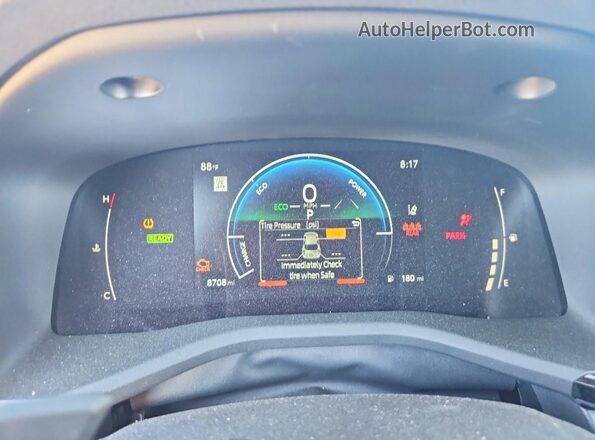4T1DAACK8SU203596 2025 TOYOTA CAMRY Red Instrument cluster view