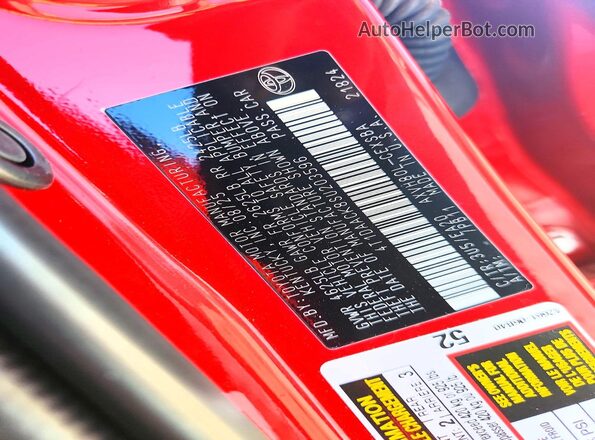 4T1DAACK8SU203596 2025 TOYOTA CAMRY Red Engine compartment view