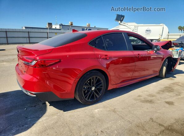 4T1DAACK8SU203596 2025 TOYOTA CAMRY Red Rear right