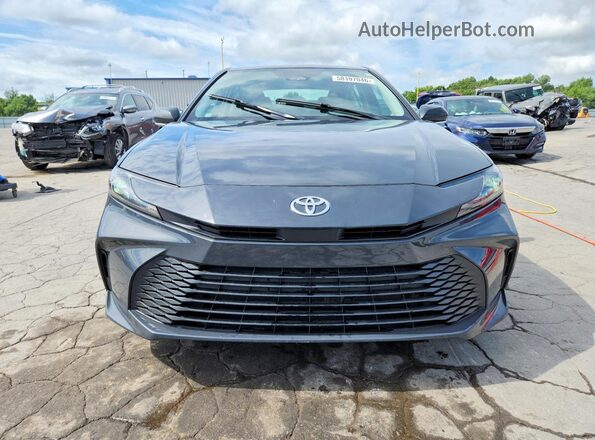 4T1DAACK8SU204439 2025 TOYOTA CAMRY Серый Вид спереди