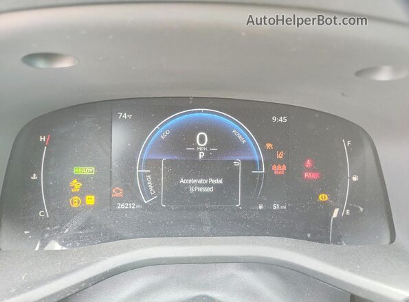 4T1DAACK8SU204439 2025 TOYOTA CAMRY Серый Вид щитка приборов