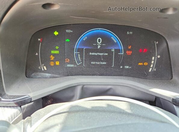 4T1DAACK8SU534775 2025 TOYOTA CAMRY Черный Вид щитка приборов