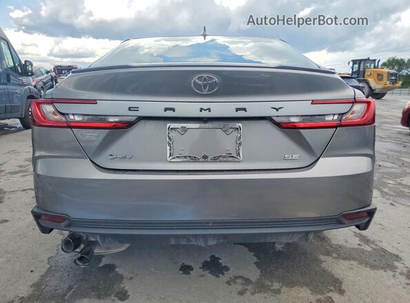 4T1DAACK8SU549566 2025 TOYOTA CAMRY Gray უკანა ხედი