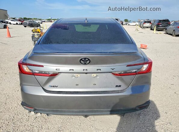 4T1DAACK8SU552838 2025 TOYOTA CAMRY Gray Հետևի տեսք