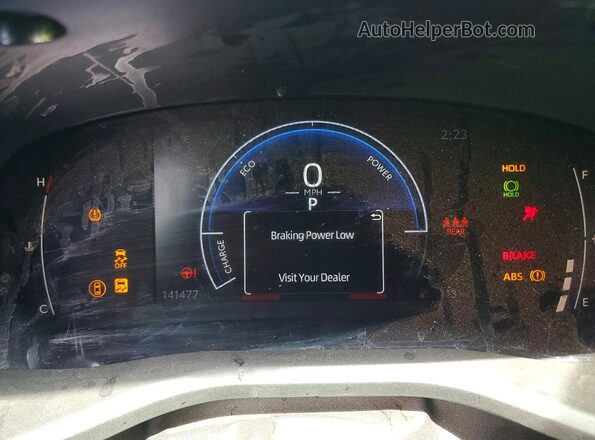 4T1DAACK8SU560535 2025 TOYOTA CAMRY White Instrument cluster view