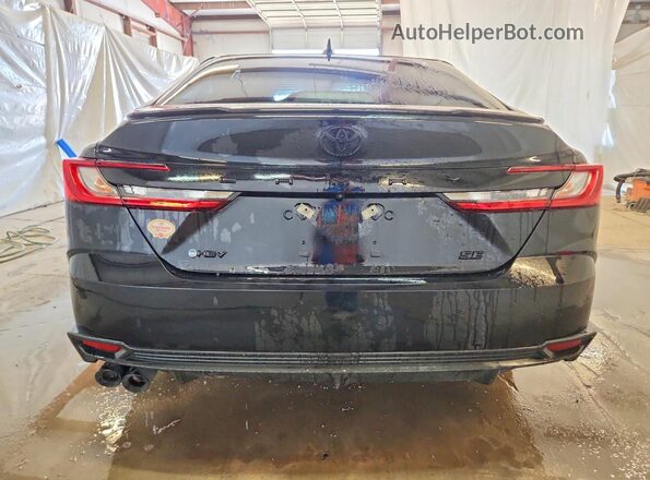 4T1DAACK8SU571373 2025 TOYOTA CAMRY Black Rear view