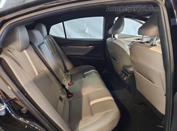 4T1DAACK8SU571373 2025 TOYOTA CAMRY Black Rear seats view