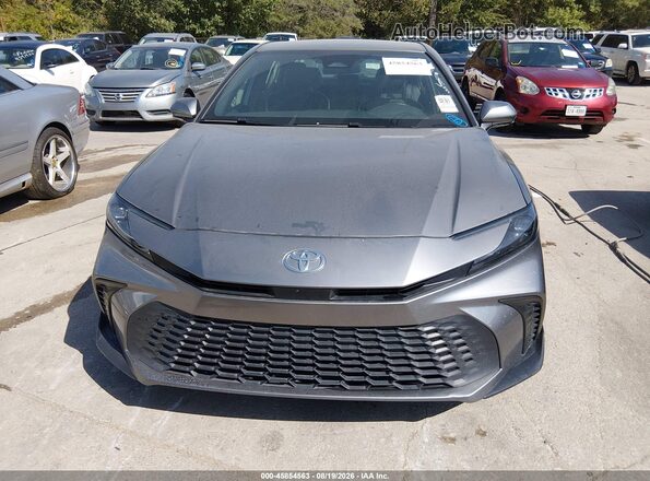 4T1DAACK8SU573155 2025 TOYOTA CAMRY Gray Widok zestawu wskaźników