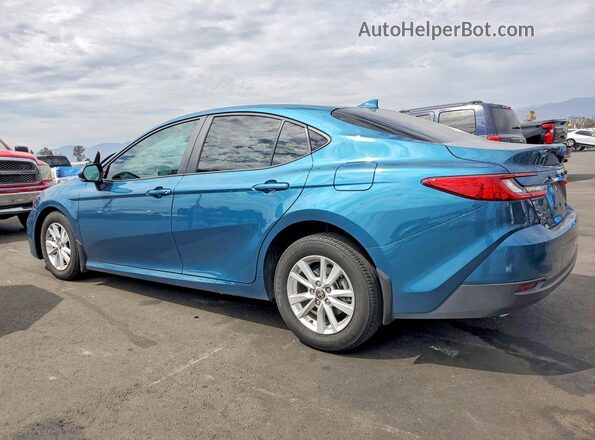 4T1DAACK8SU643608 2025 TOYOTA CAMRY Бирюзовый Задняя левая четверть