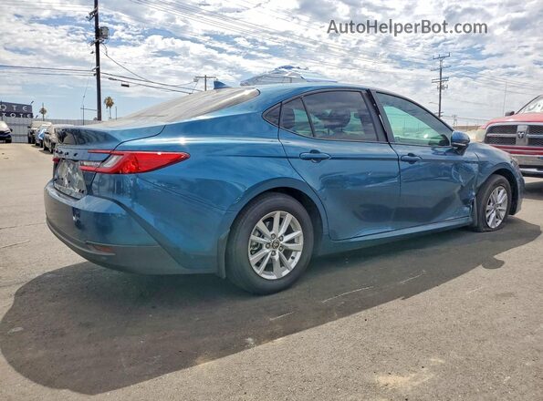 4T1DAACK8SU643608 2025 TOYOTA CAMRY Бирюзовый Задняя правая четверть