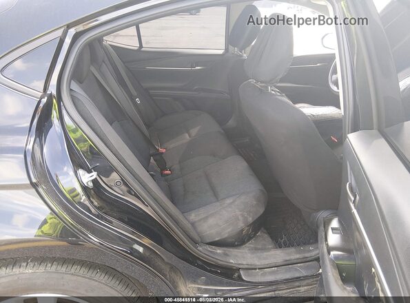 4T1DAACK8SU648209 2025 TOYOTA CAMRY Black Vista de la etiqueta del VIN