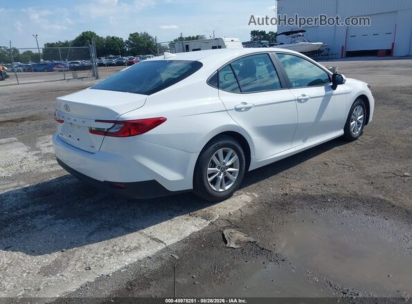 4T1DAACK8TU209464 2026 TOYOTA CAMRY White Trasero derecho