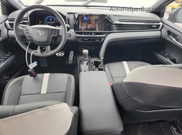 4T1DAACK8TU227608 2026 TOYOTA CAMRY Blue Dashboard view