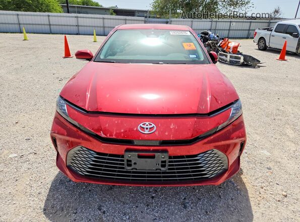 4T1DAACK8TU247552 2026 TOYOTA CAMRY Красный Вид спереди