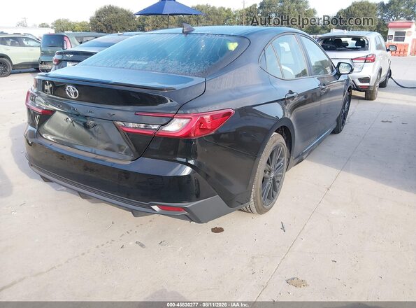 4T1DAACK8TU265534 2026 TOYOTA CAMRY Black Tył prawy