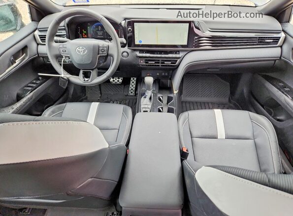4T1DAACK8TU291695 2026 TOYOTA CAMRY Gray Вид панелі приладів