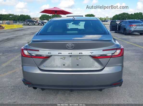 4T1DAACK8TU660832 2026 TOYOTA CAMRY Gray 