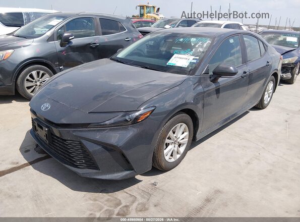 4T1DAACK8TU701797 2026 TOYOTA CAMRY Gray Առջևի ձախ երեք քառորդ տեսարան