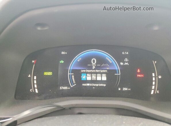 4T1DAACK9SU004038 2025 TOYOTA CAMRY Silver Instrument cluster view