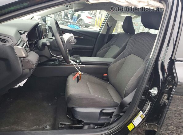4T1DAACK9SU008431 2025 TOYOTA CAMRY Черный Вид салона спереди