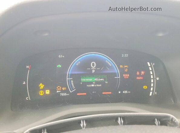 4T1DAACK9SU008431 2025 TOYOTA CAMRY Черный Вид щитка приборов