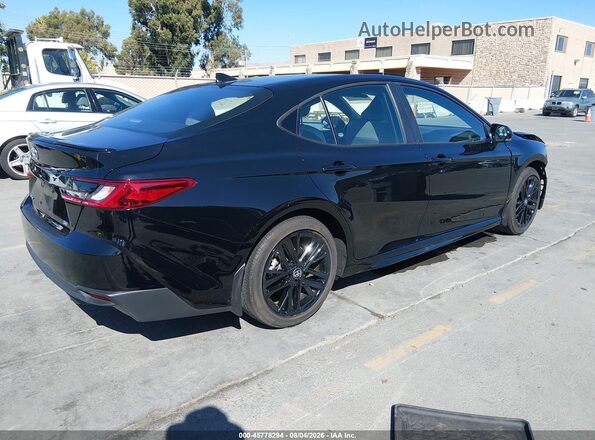 4T1DAACK9SU015928 2025 TOYOTA CAMRY Black Задня права чверть