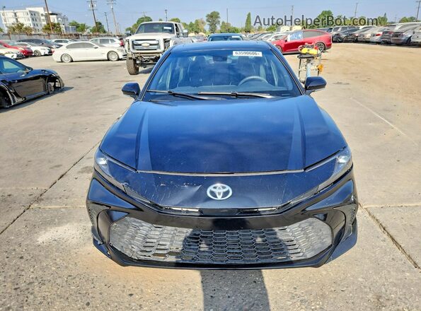 4T1DAACK9SU021969 2025 TOYOTA CAMRY Black Դիմացի տեսք