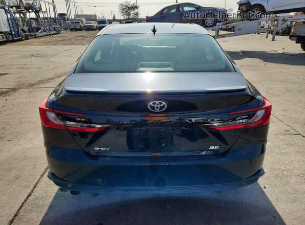 4T1DAACK9SU021969 2025 TOYOTA CAMRY Black Հետևի տեսք