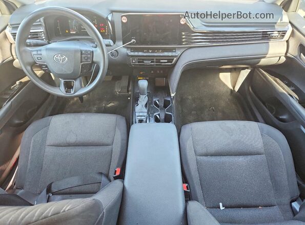 4T1DAACK9SU069813 2025 TOYOTA CAMRY Silver Widok deski rozdzielczej