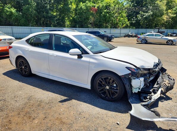 4T1DAACK9SU072338 2025 TOYOTA CAMRY White Przód prawy