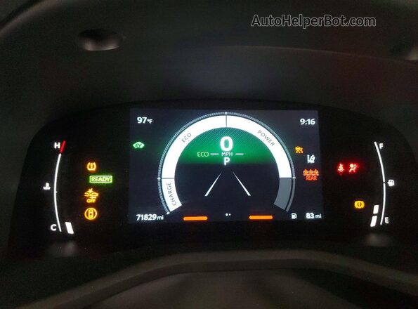4T1DAACK9SU087907 2025 TOYOTA CAMRY Charcoal ხელსაწყოთა პანელის ხედი
