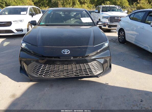 4T1DAACK9SU143456 2025 TOYOTA CAMRY Black Widok zestawu wskaźników