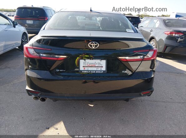 4T1DAACK9SU143456 2025 TOYOTA CAMRY Black 