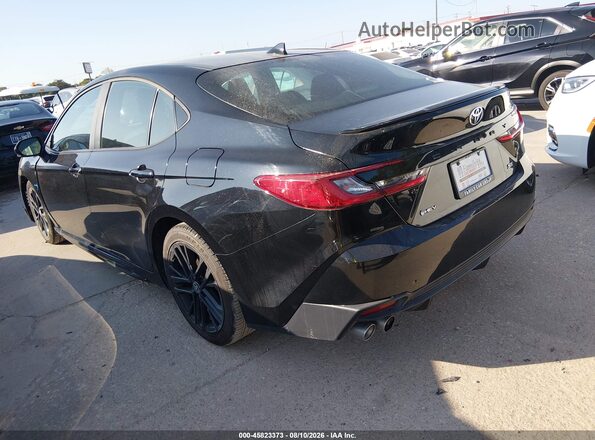 4T1DAACK9SU143456 2025 TOYOTA CAMRY Black Tył lewy