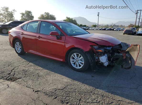 4T1DAACK9SU158684 2025 TOYOTA CAMRY Красный Передняя правая четверть