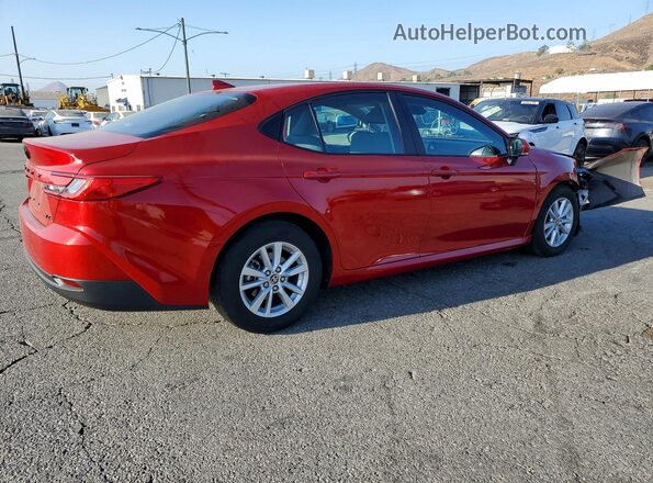 4T1DAACK9SU158684 2025 TOYOTA CAMRY Красный Задняя правая четверть