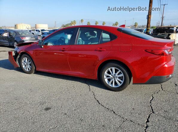 4T1DAACK9SU158684 2025 TOYOTA CAMRY Красный Задняя левая четверть