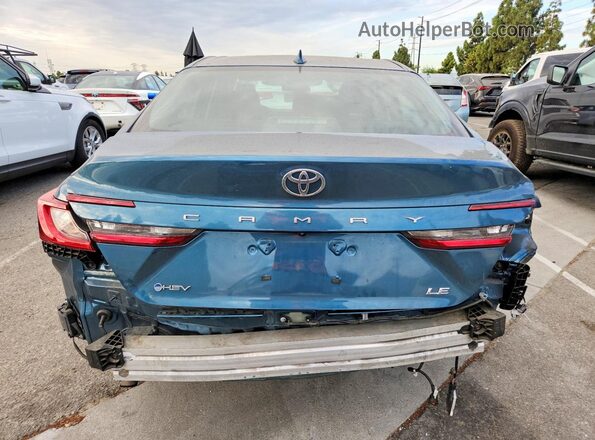 4T1DAACK9SU193693 2025 TOYOTA CAMRY Teal Vista trasera
