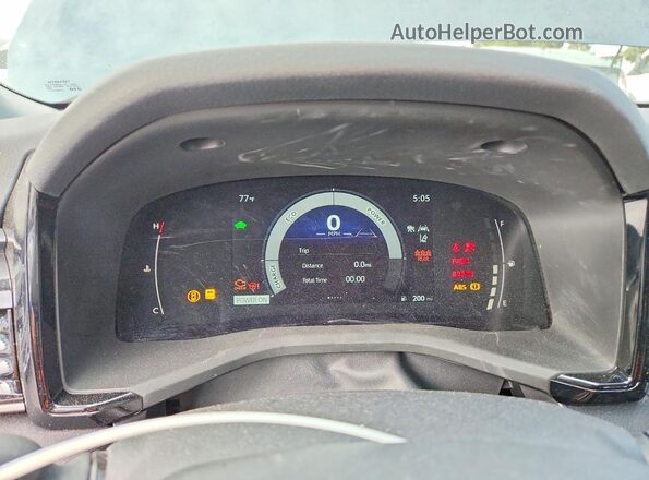 4T1DAACK9SU193693 2025 TOYOTA CAMRY Teal Vista del cuadro de instrumentos