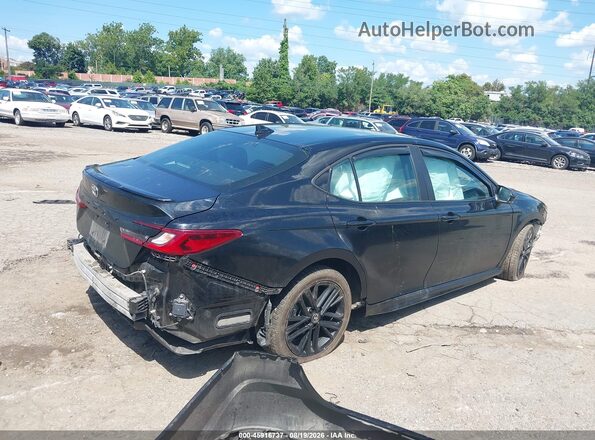 4T1DAACK9SU504345 2025 TOYOTA CAMRY Black Հետևի աջ