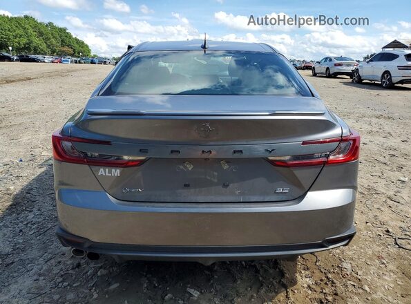 4T1DAACK9SU516818 2025 TOYOTA CAMRY Gray Rear view