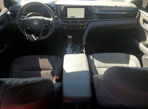 4T1DAACK9SU561922 2025 TOYOTA CAMRY Белый Вид панели приборов