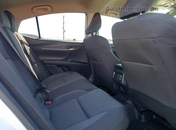4T1DAACK9SU561922 2025 TOYOTA CAMRY Белый Вид задних сидений